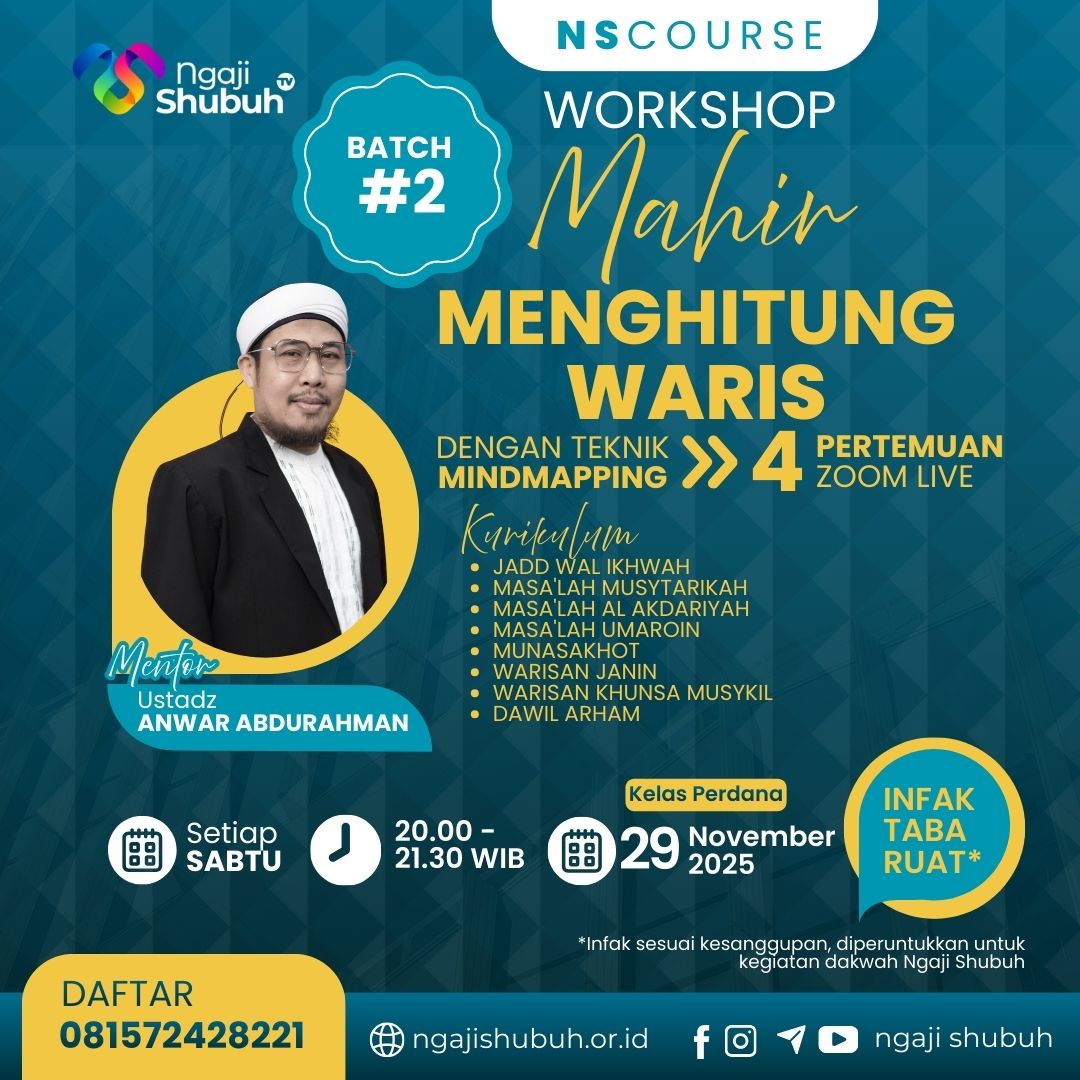 Mahir Menghitung Waris Batch 2