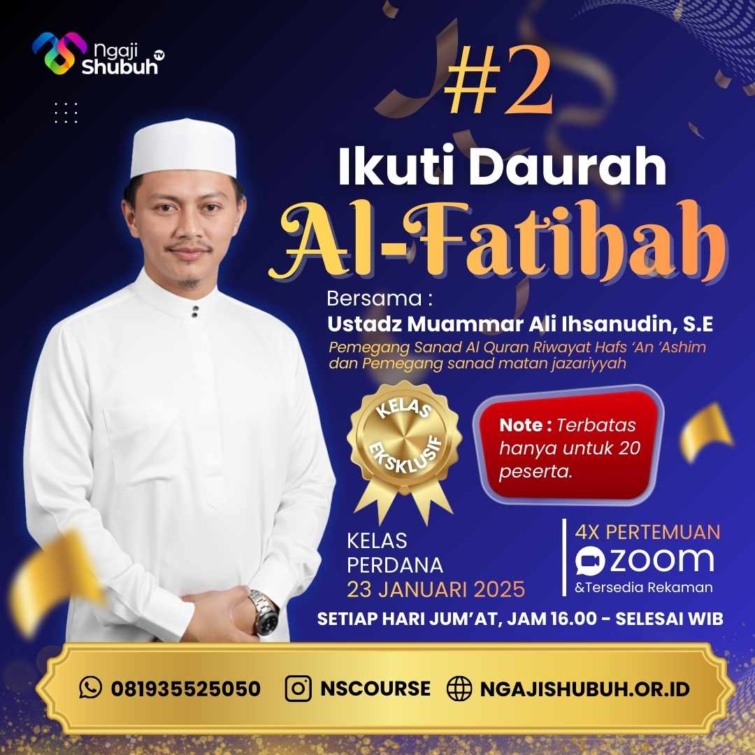 Daurah Al-Fatihah Batch 2